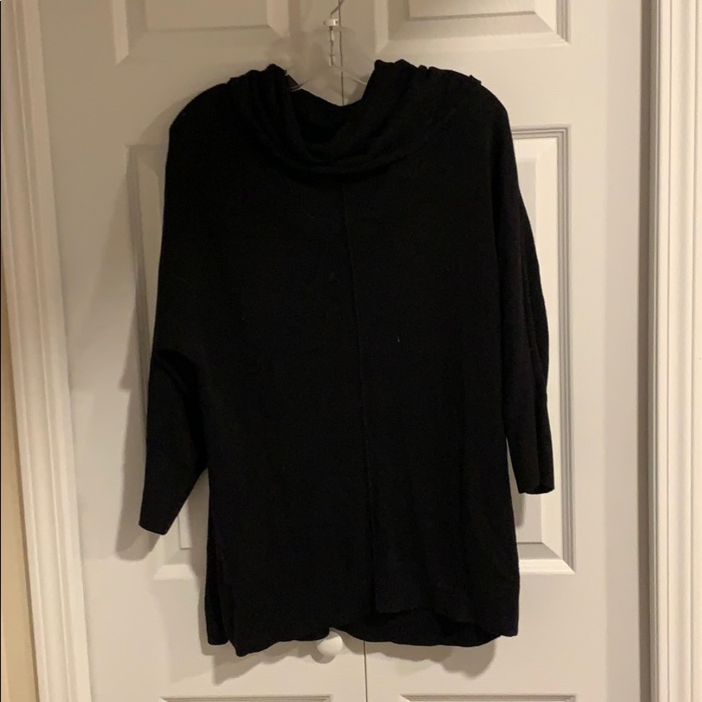 Black turtle neck